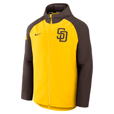 Nike サンディエゴ・パドレス ロングジャケット San Diego Padres Authentic Collection Men's Nike Therma MLB